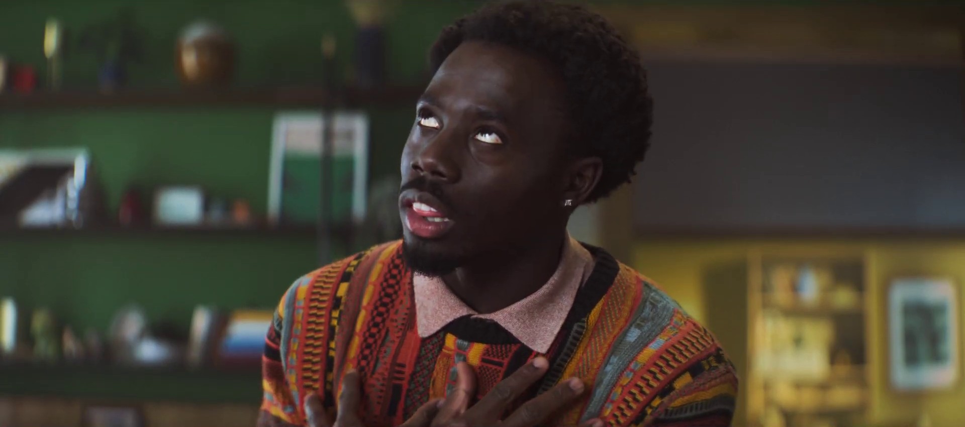 Maybe it’s time to switch | Fish Whisperer 30" (2024) —  shot,  lighting