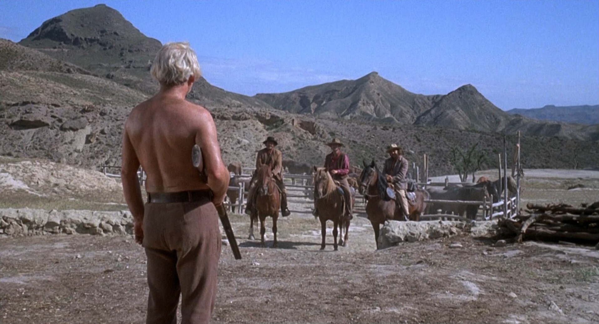 Chato's Land (1972) —  shot,  lighting