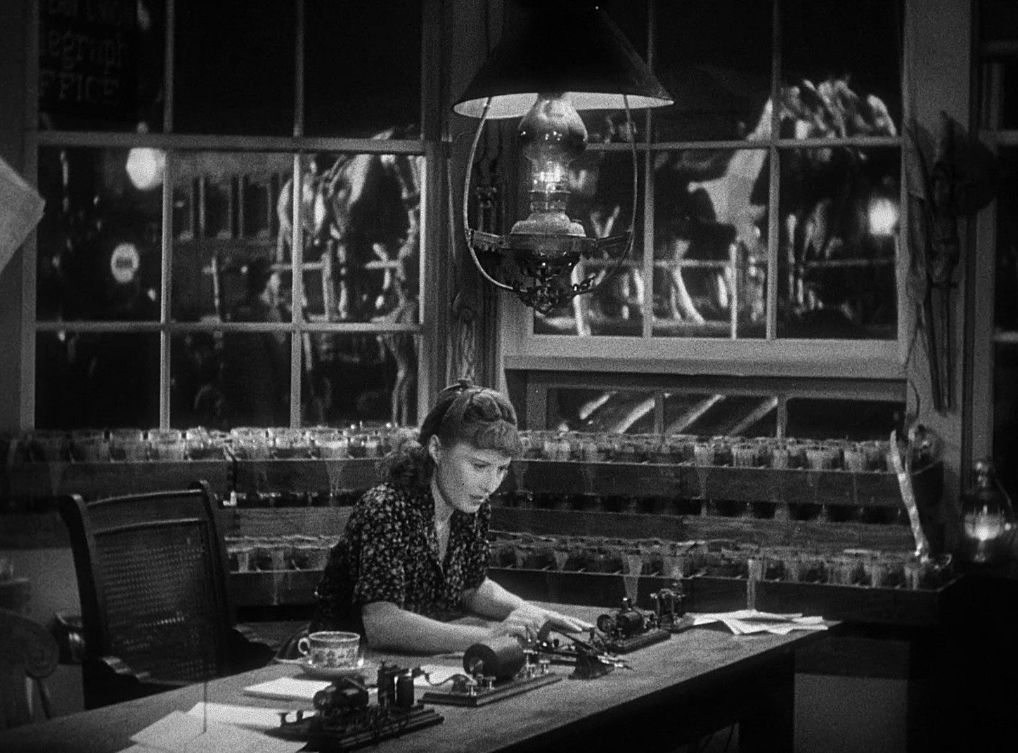 Union Pacific (1939) —  shot,  lighting