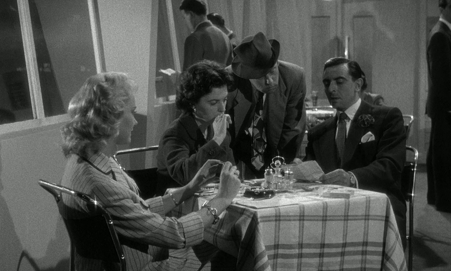 Spin a Dark Web (1956) —  shot,  lighting