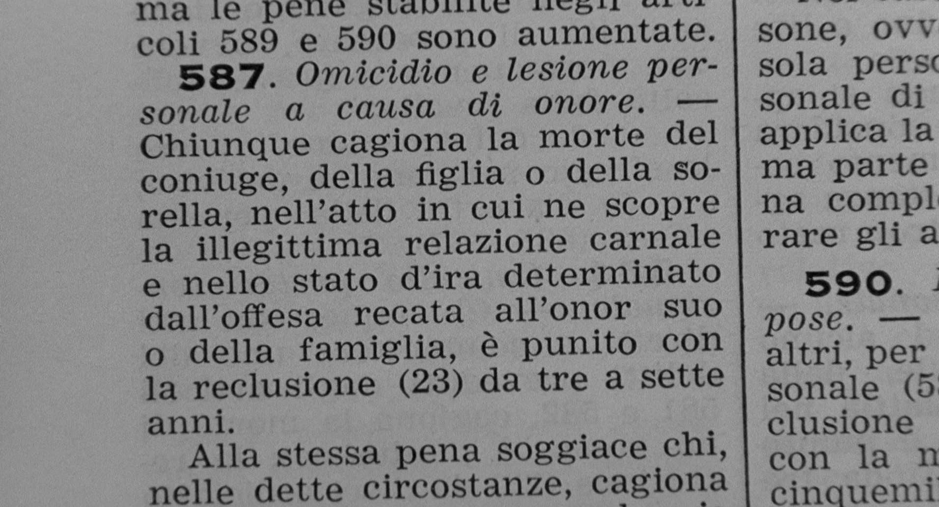 Divorce Italian Style (1961) —  shot,  lighting