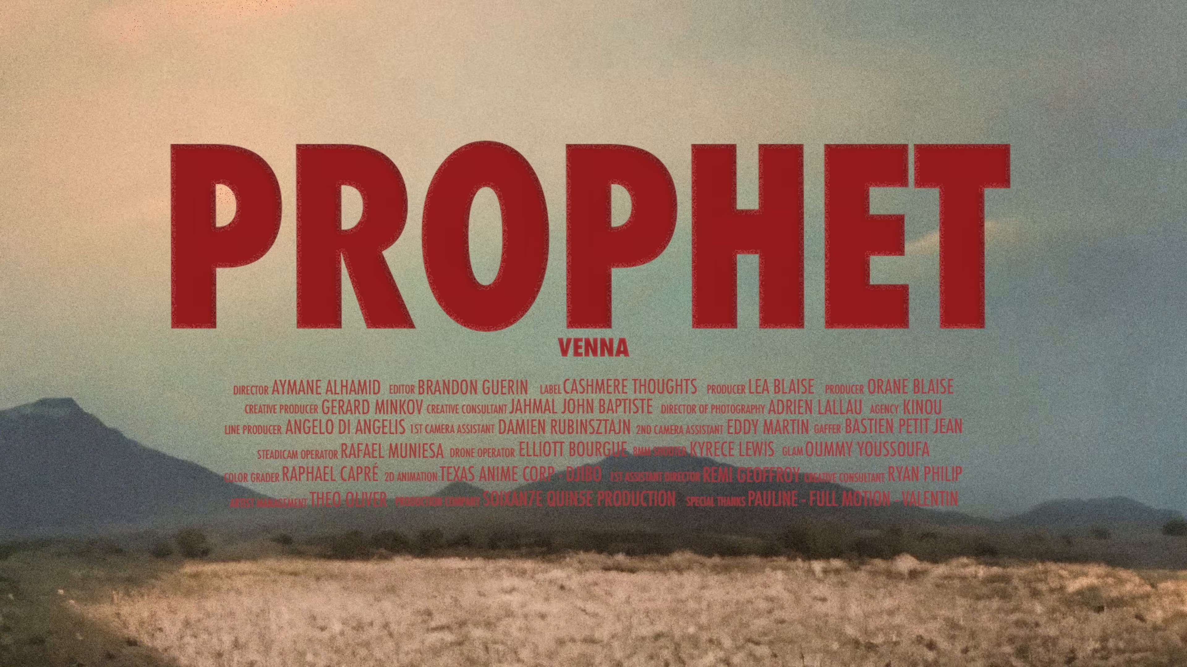 Prophet (2025) —  shot,  lighting