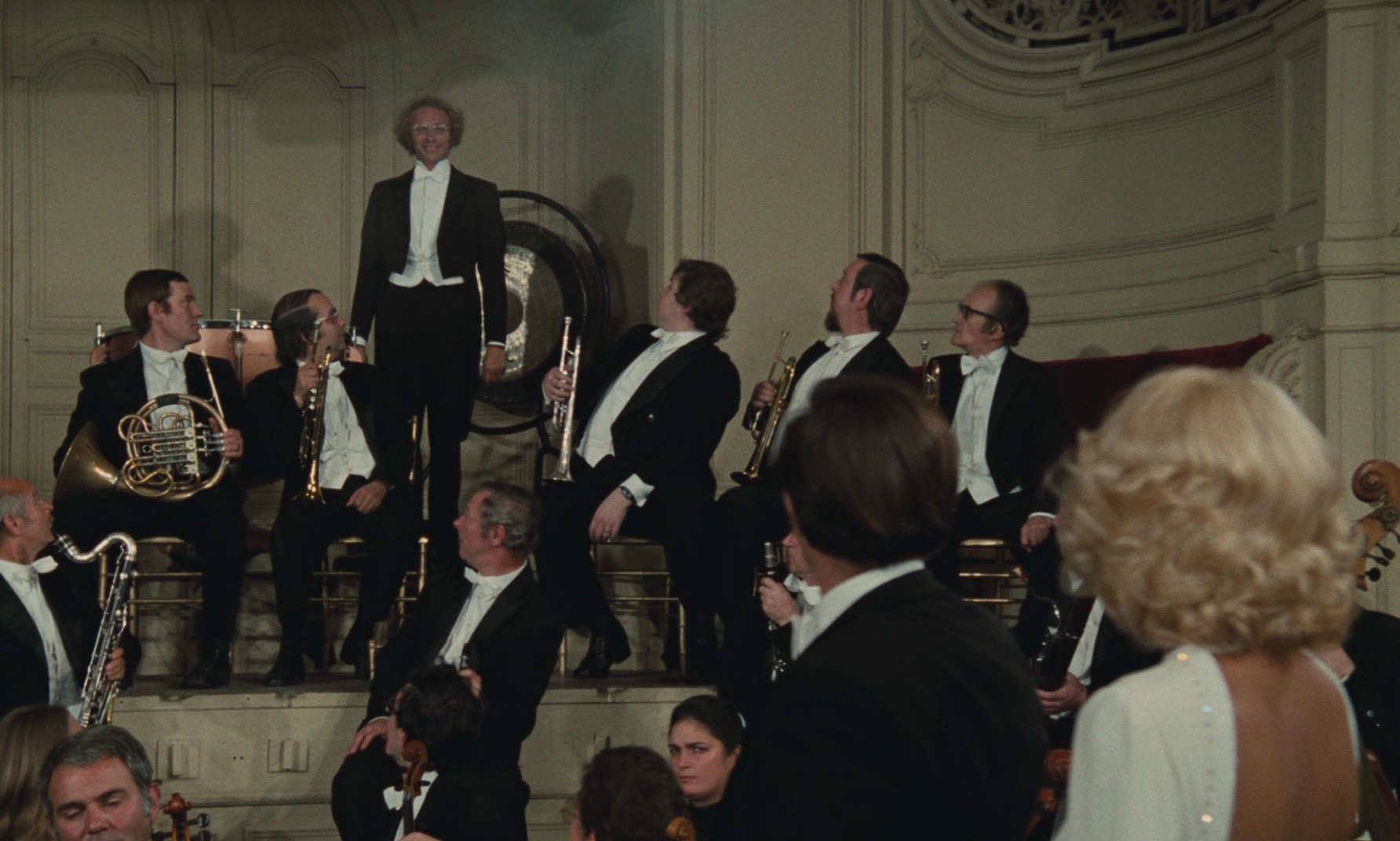 The Return of the Tall Blond Man (1974) —  shot,  lighting