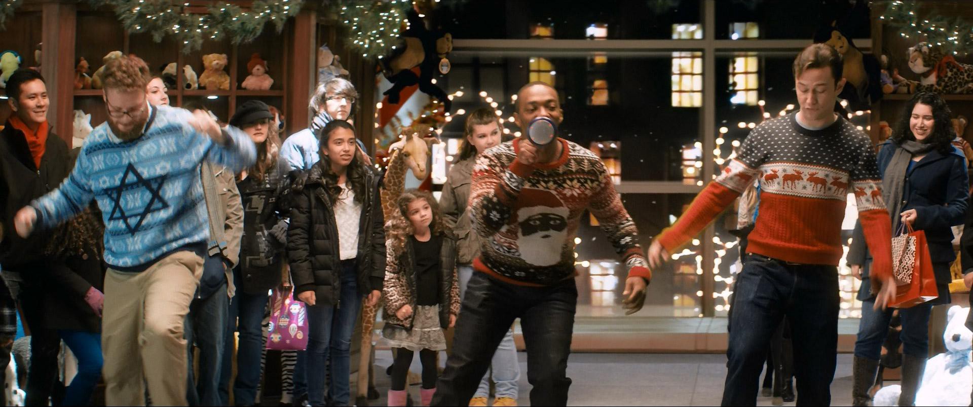 The Night Before (2015) —  shot,  lighting