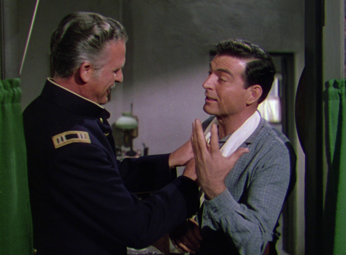 The Duel at Silver Creek (1952) —  shot,  lighting