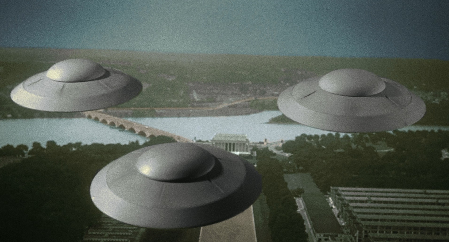 Earth vs. the Flying Saucers (1956) —  shot,  lighting