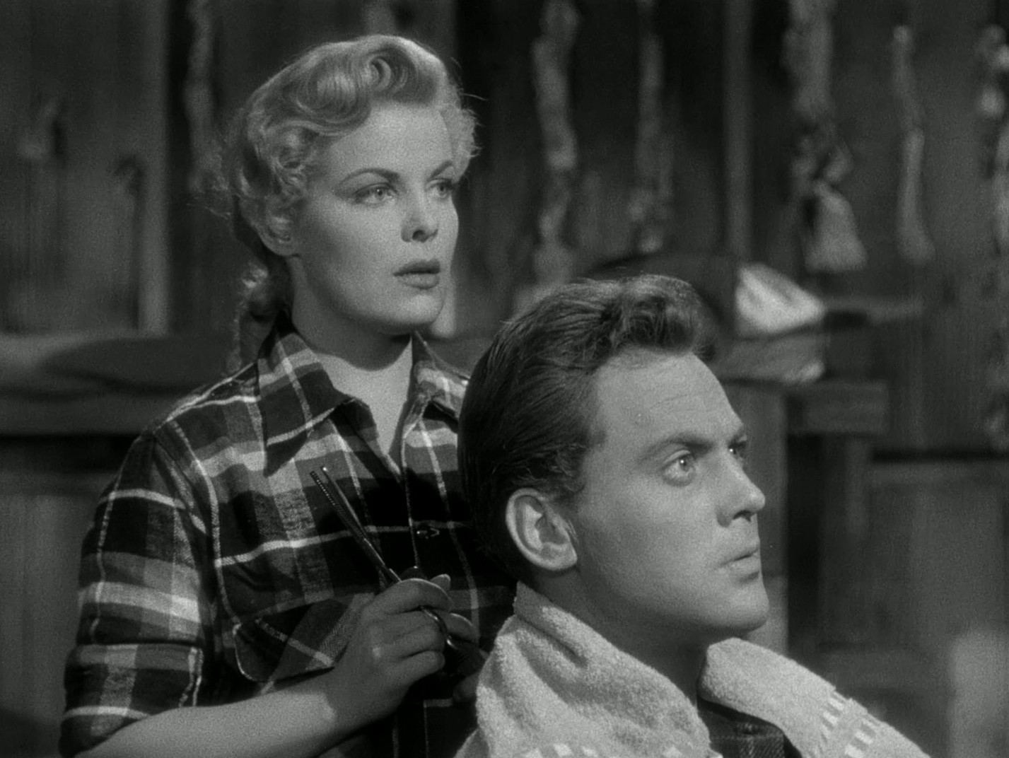 Bait (1954) —  shot,  lighting