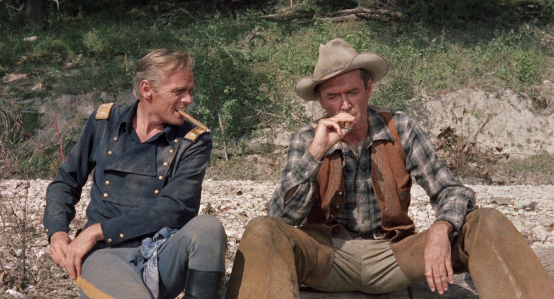 Two Rode Together (1961) —  shot,  lighting