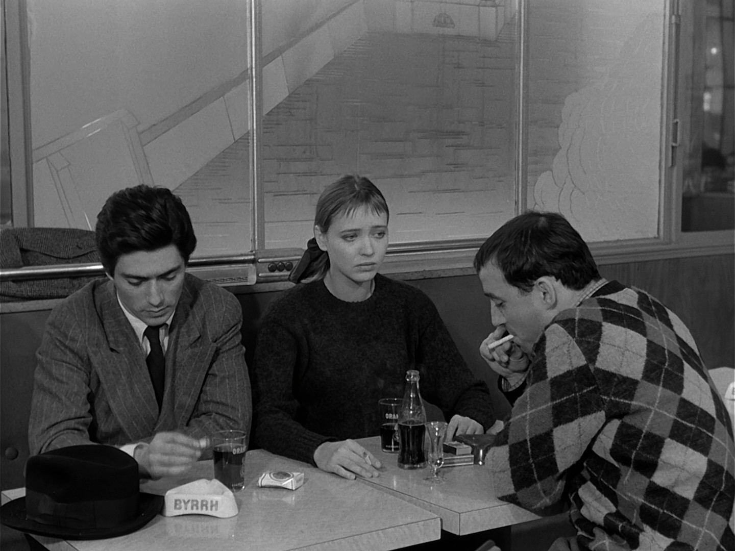 Band of Outsiders (1964) —  shot,  lighting