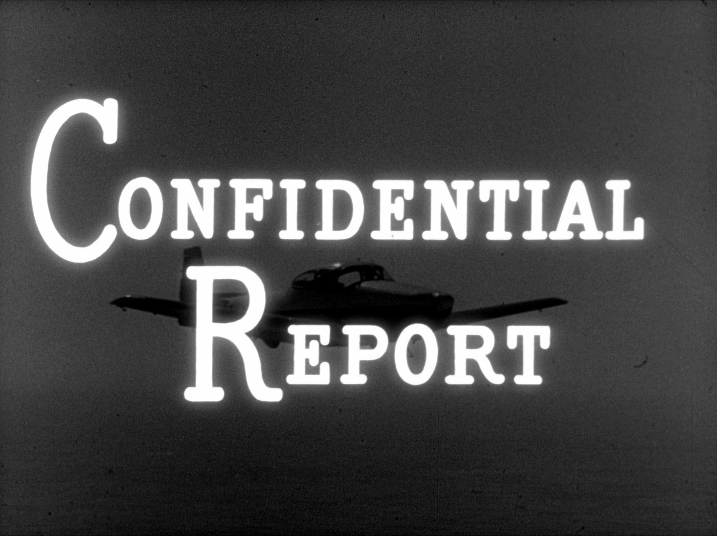 Confidential Report (1955) —  shot,  lighting