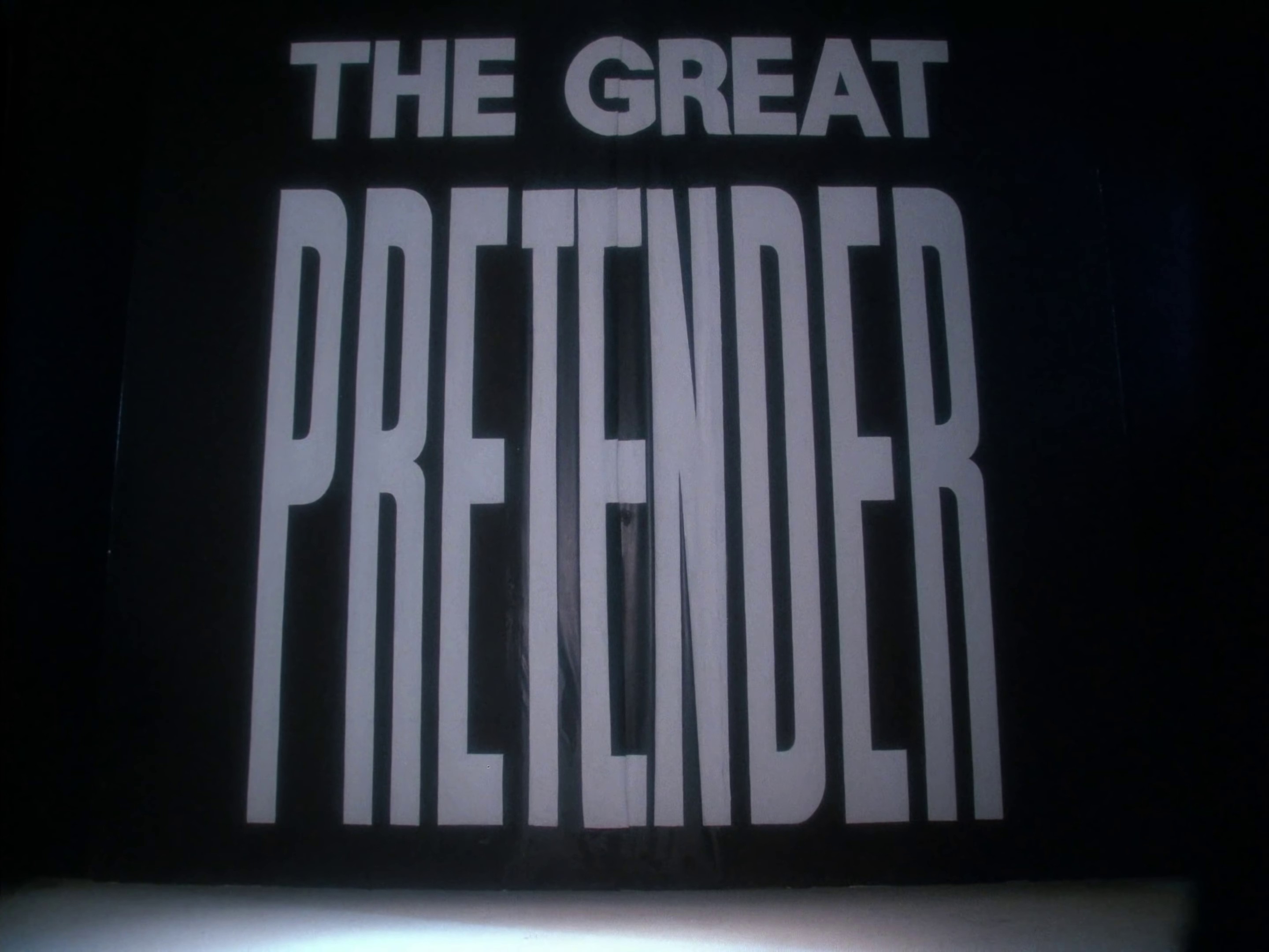 The Great Pretender (1987) —  shot,  lighting
