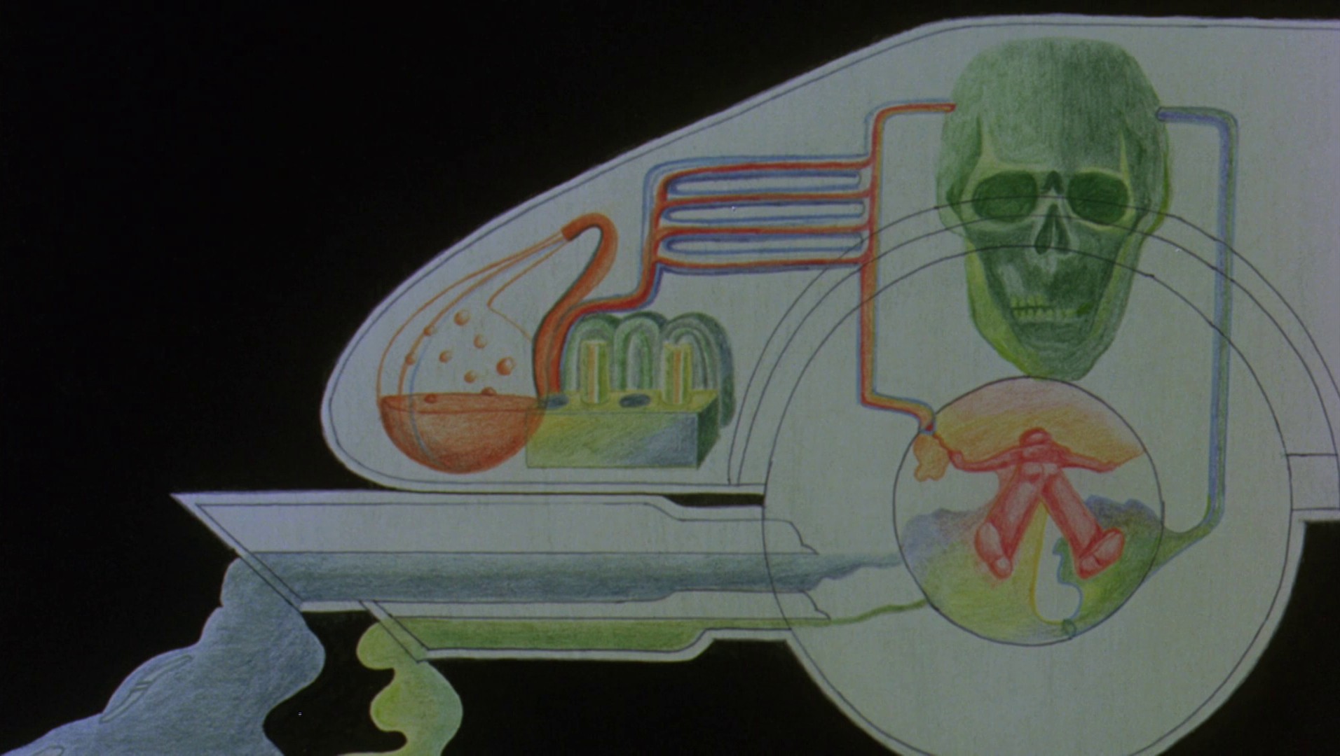 Death Race 2000 (1975) —  shot,  lighting