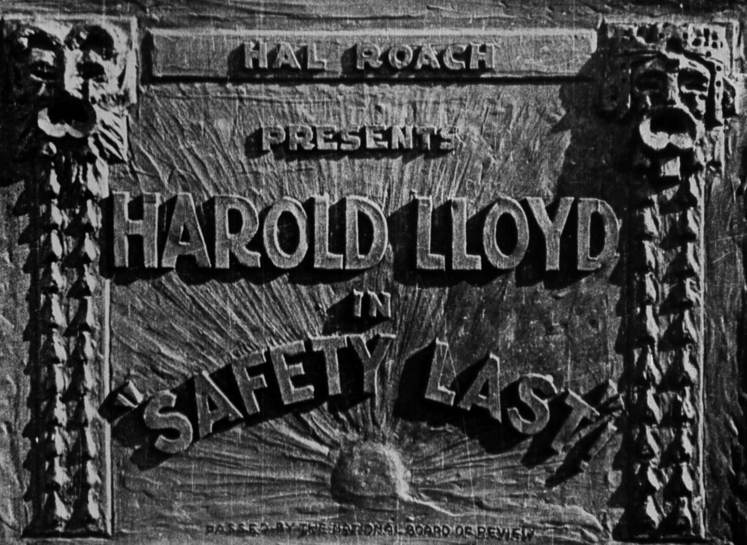 Safety Last! (1923) —  shot,  lighting
