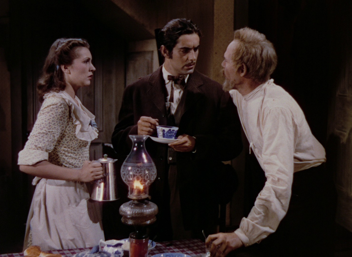 Jesse James (1939) —  shot,  lighting