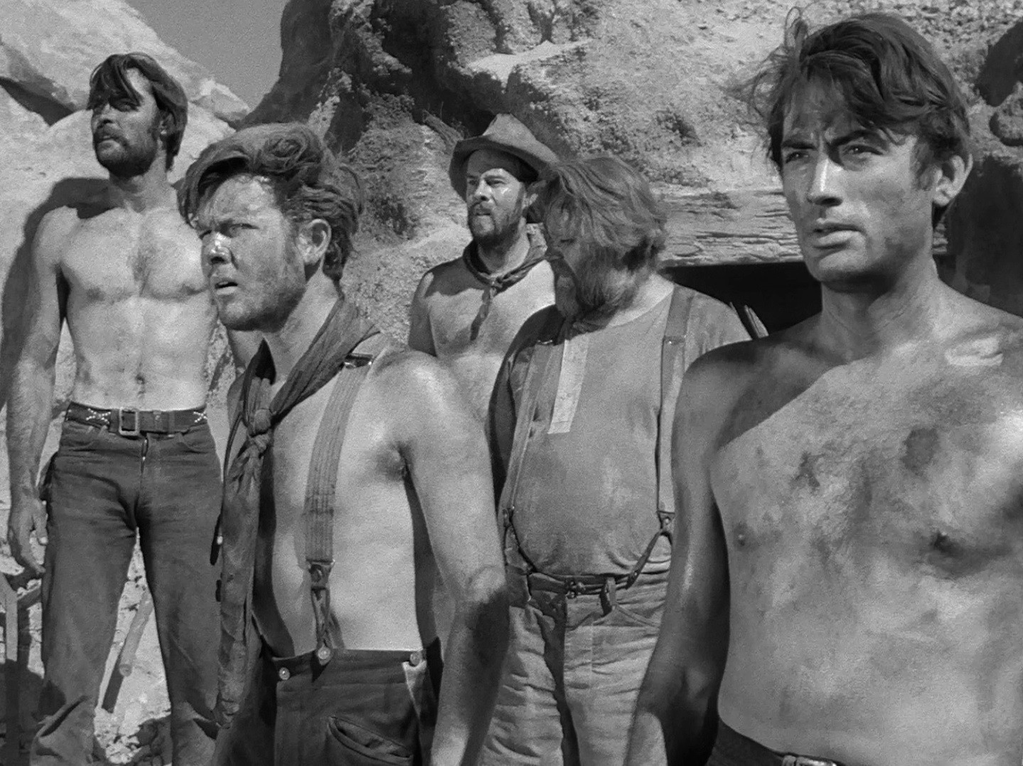 Yellow Sky (1948) —  shot,  lighting