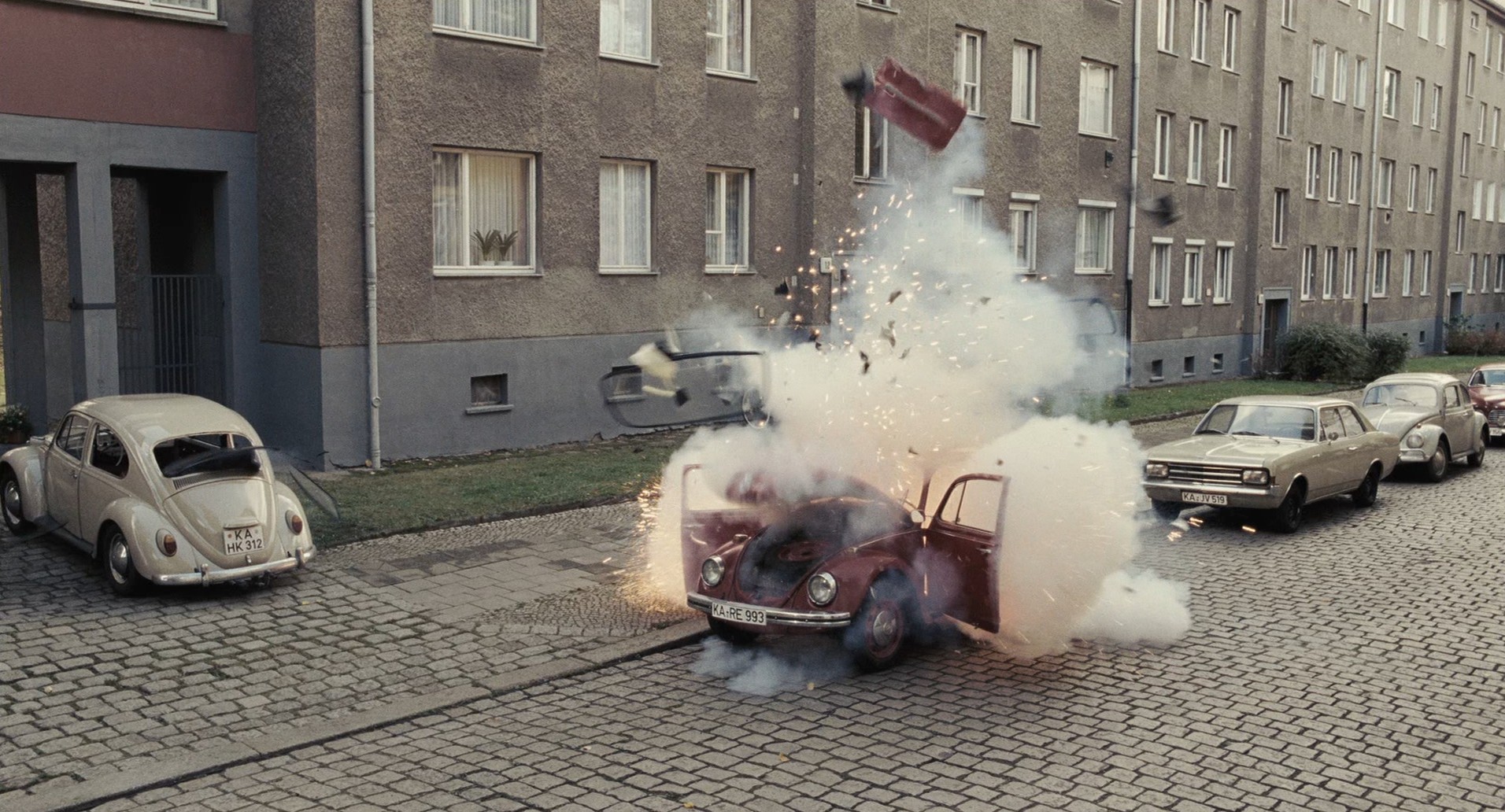 The Baader Meinhof Complex (2008) —  shot,  lighting