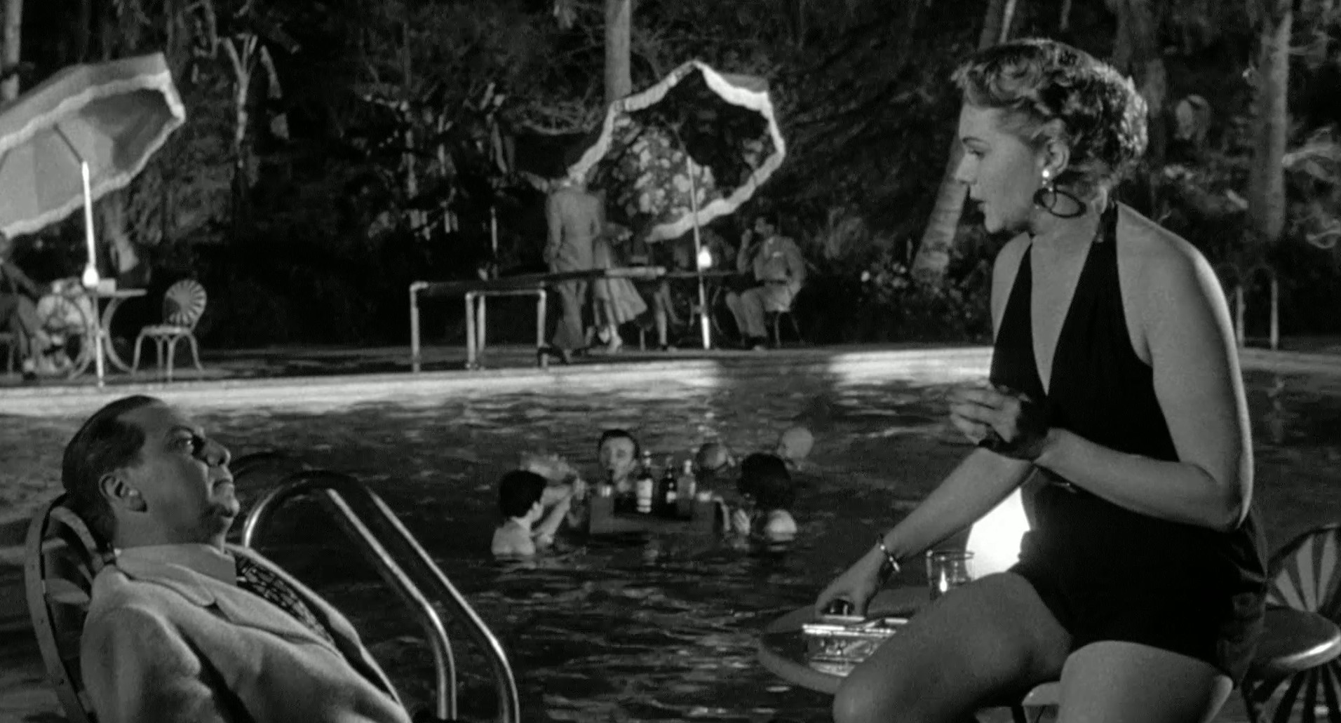 The Miami Story (1954) —  shot,  lighting