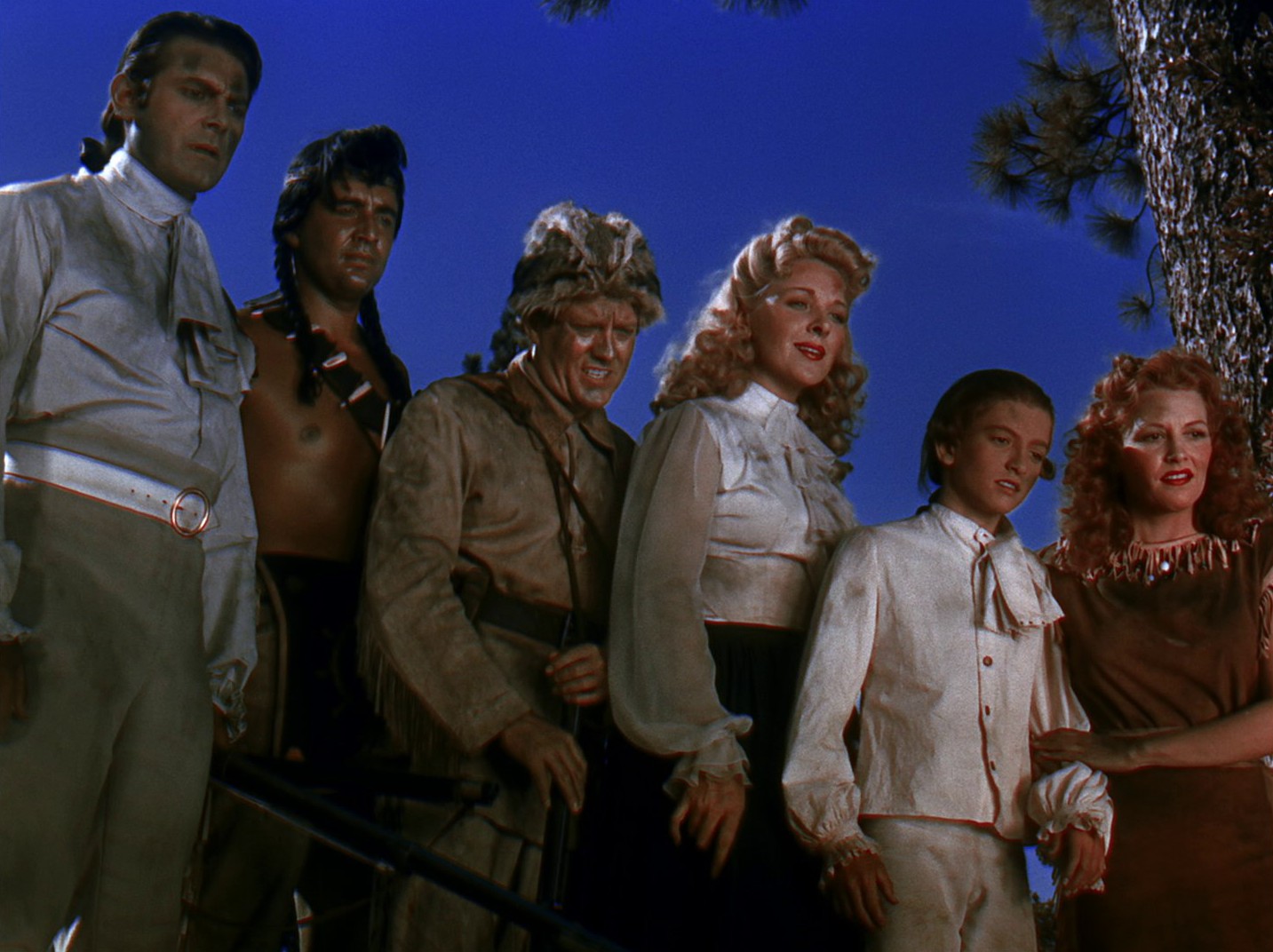 Last of the Redskins (1947) —  shot,  lighting