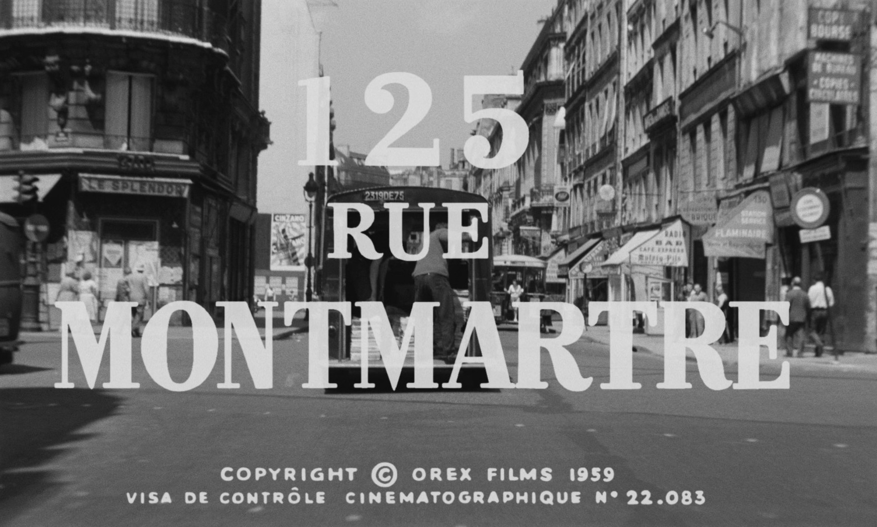 125 rue Montmartre (1959) —  shot,  lighting