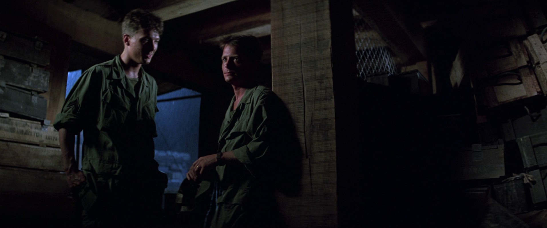 Casualties of War (1989) —  shot,  lighting