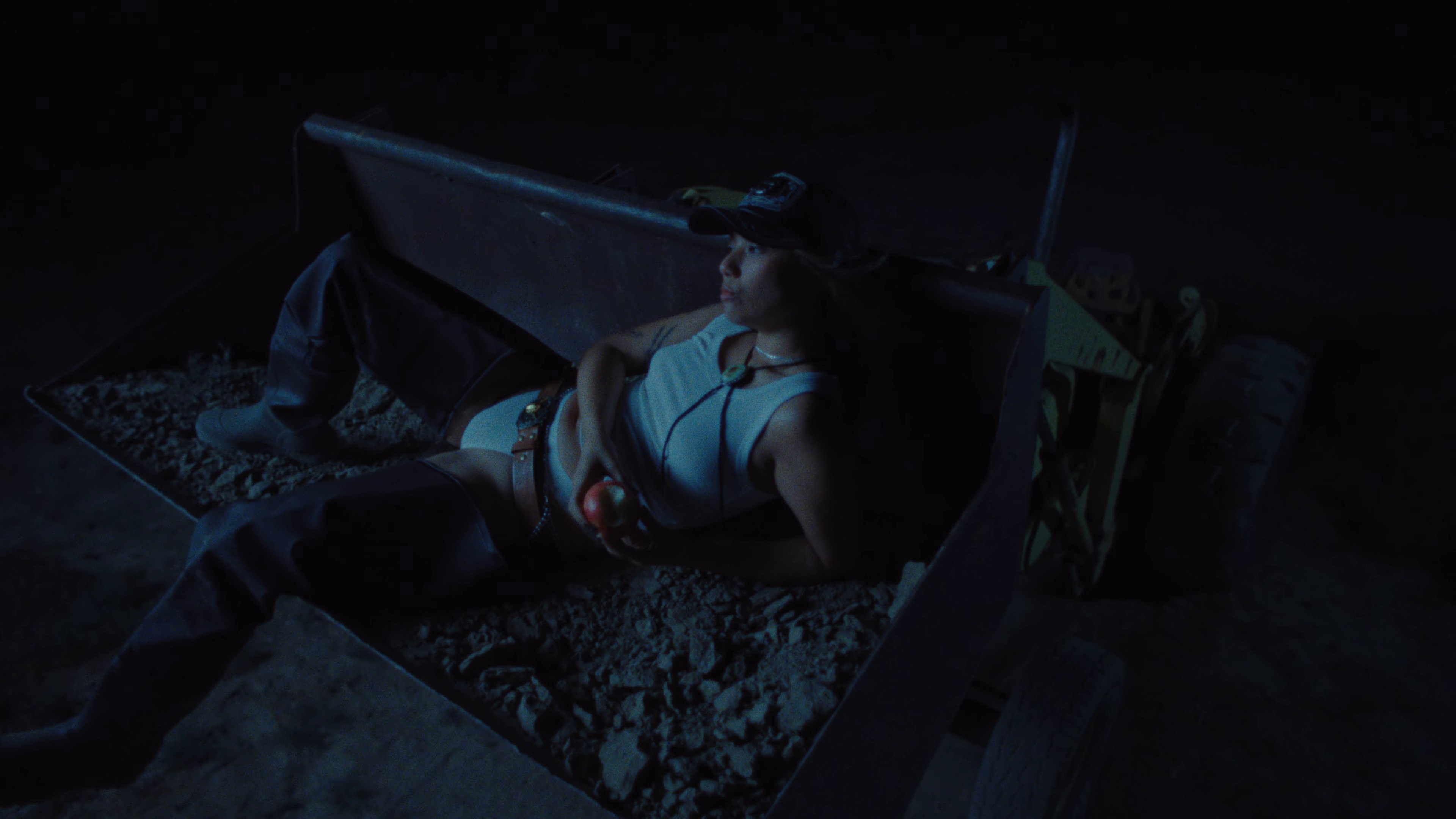 wet veneer (2025) —  shot,  lighting