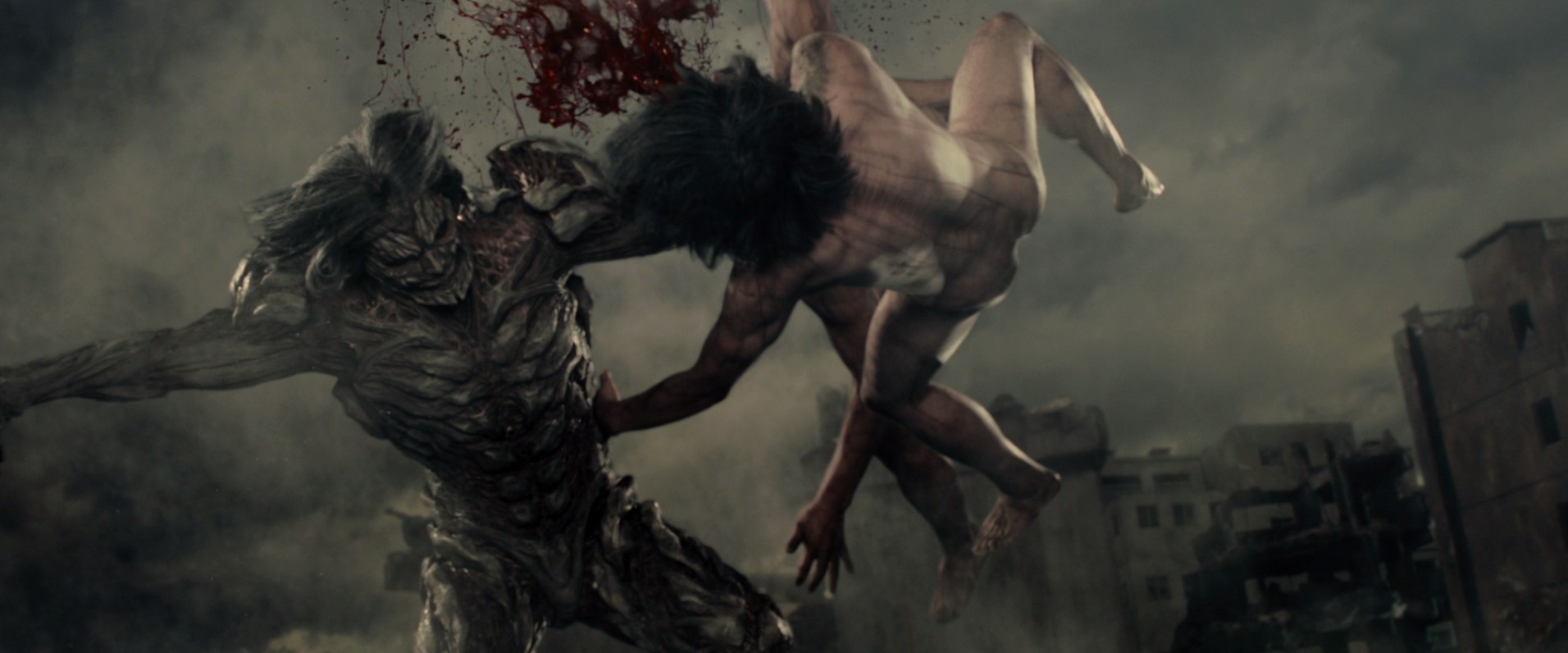 Attack on Titan Part 2 (2015) —  shot,  lighting