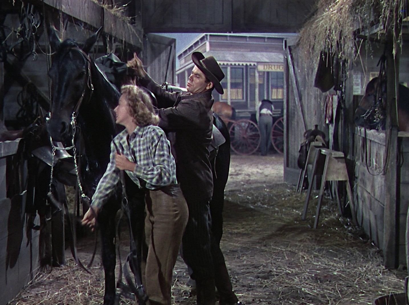 The Desperadoes (1943) —  shot,  lighting