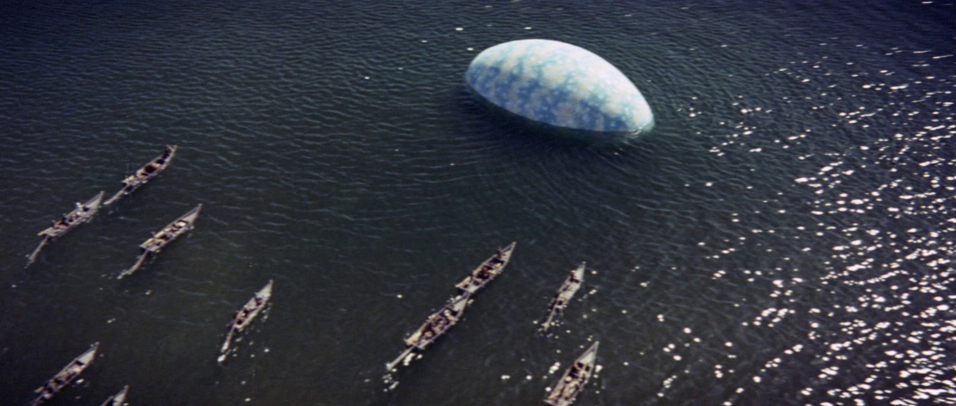 Mothra vs. Godzilla (1964) —  shot,  lighting