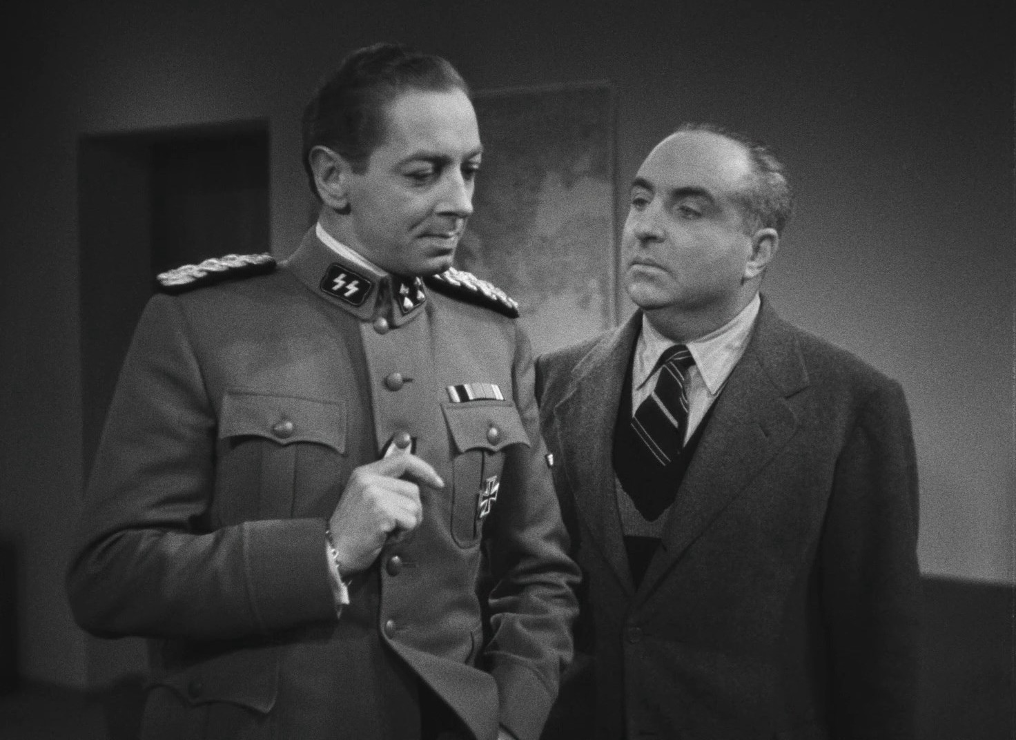 Rome, Open City (1945) —  shot,  lighting