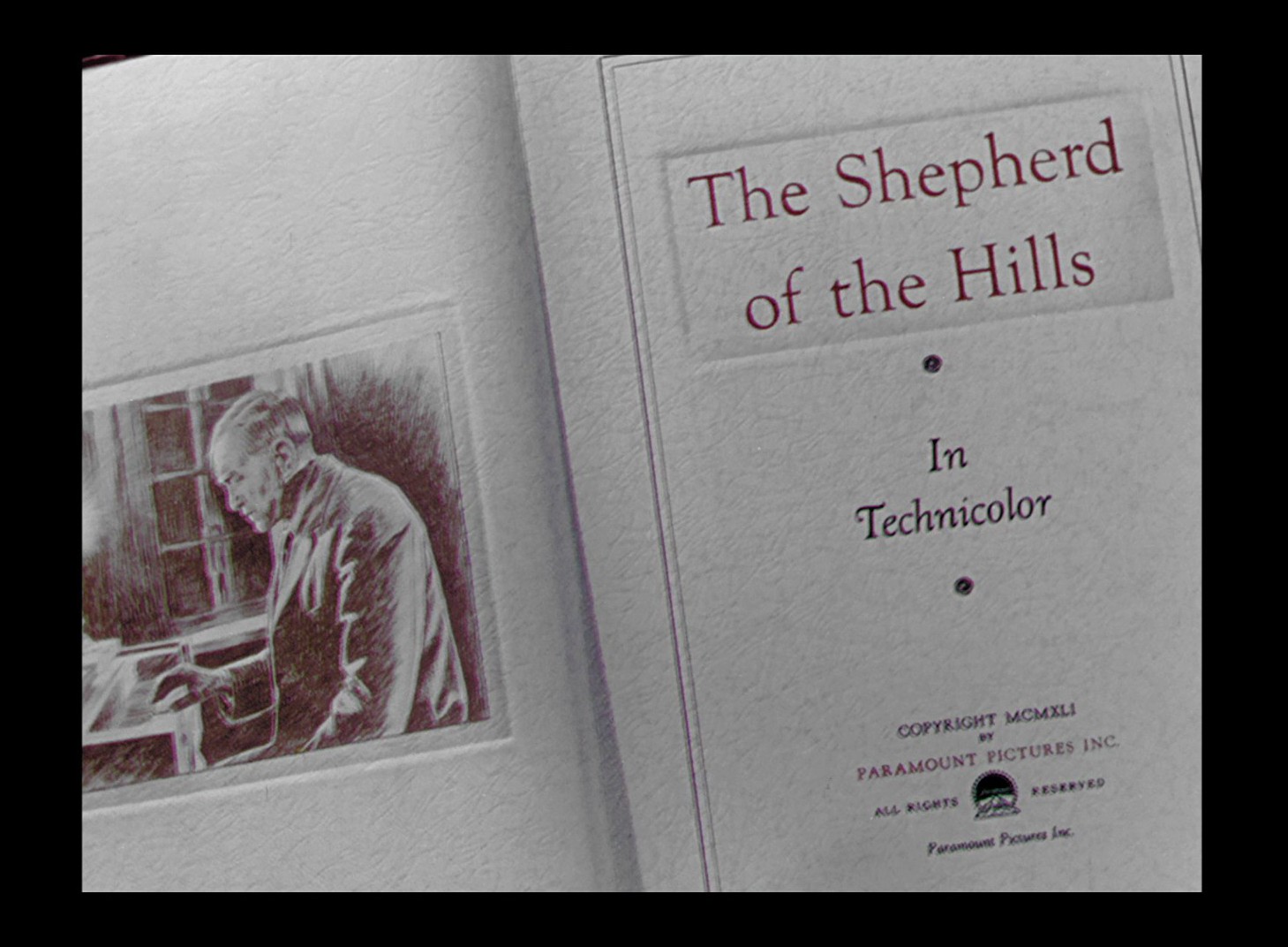 The Shepherd of the Hills (1941) —  shot,  lighting