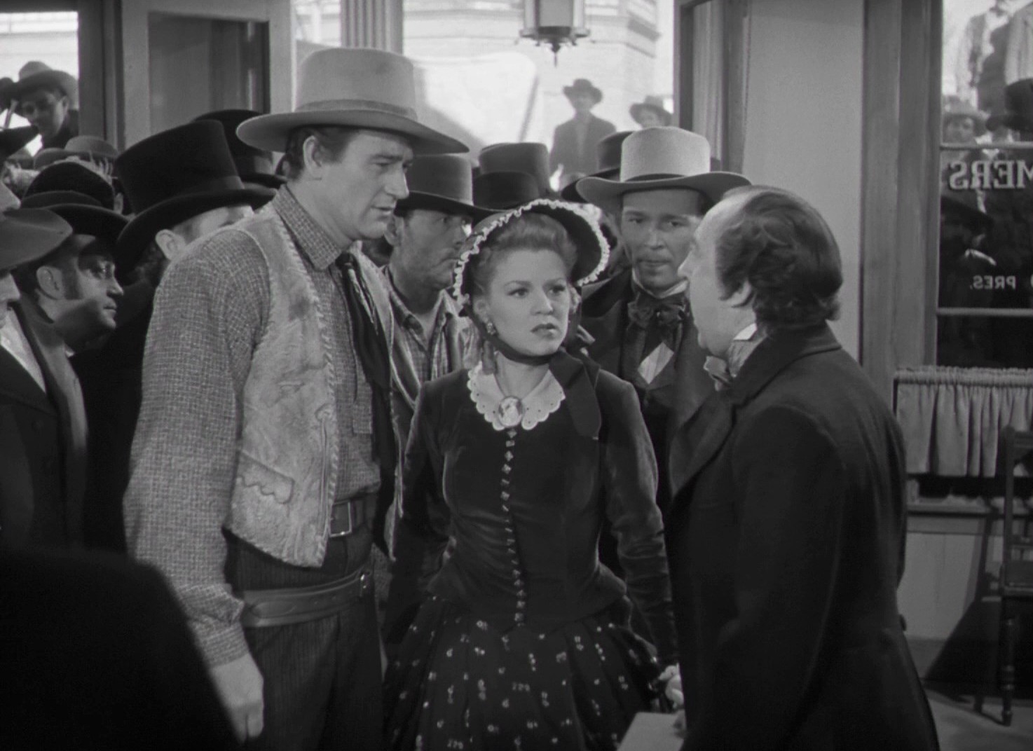 Dark Command (1940) —  shot,  lighting