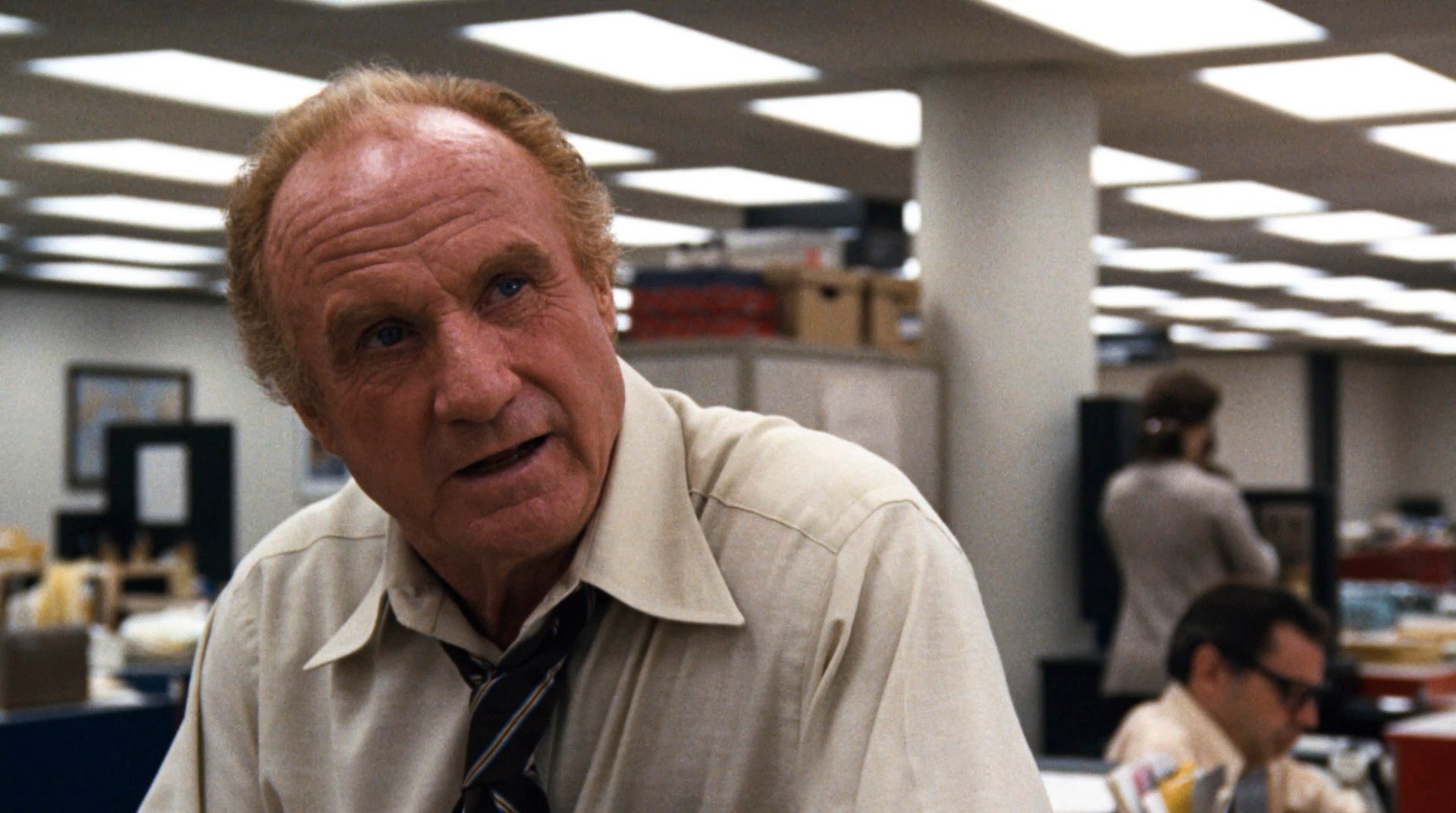 All the President's Men (1976) —  shot,  lighting