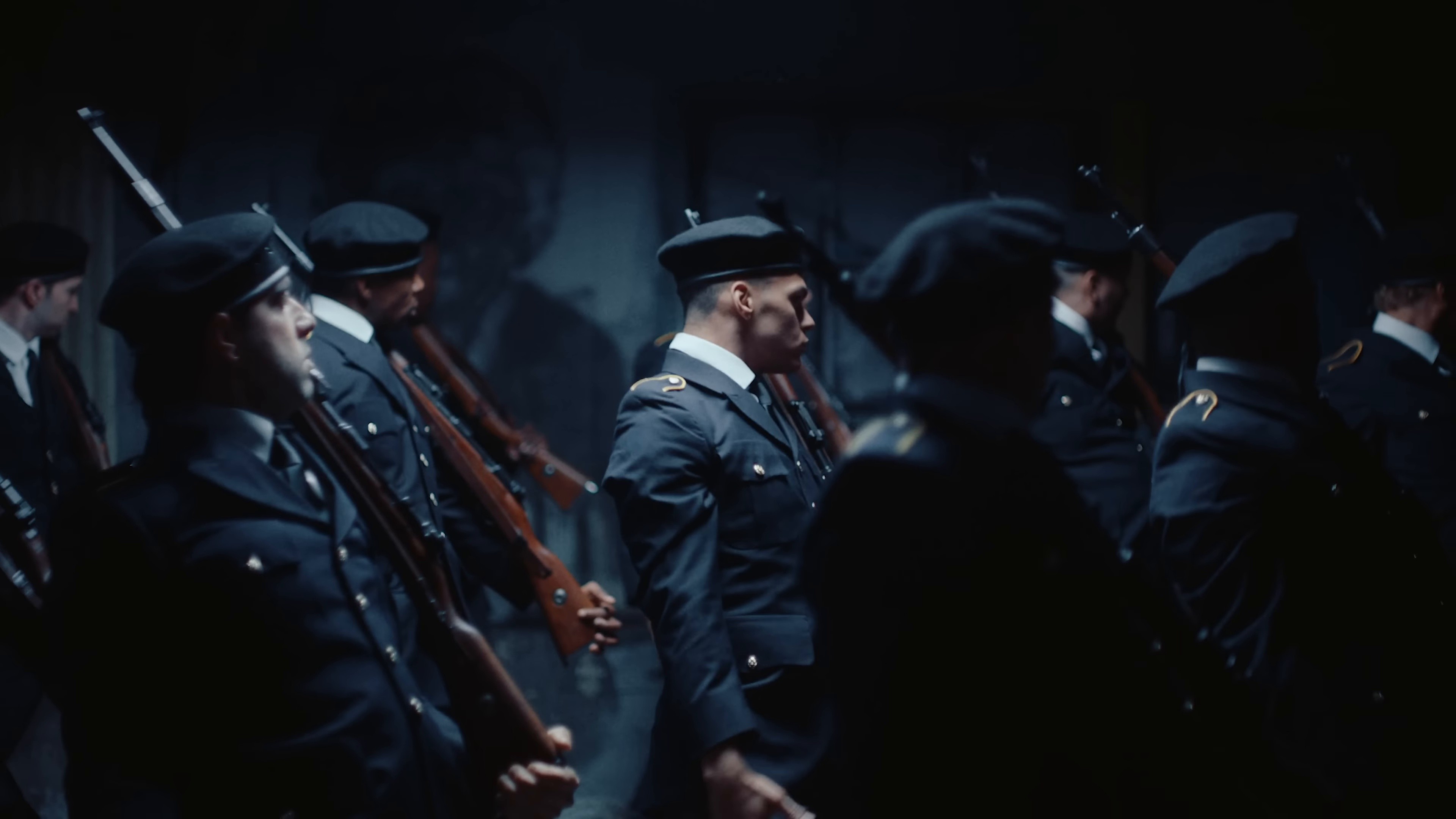 Burning Blue (2025) —  shot,  lighting