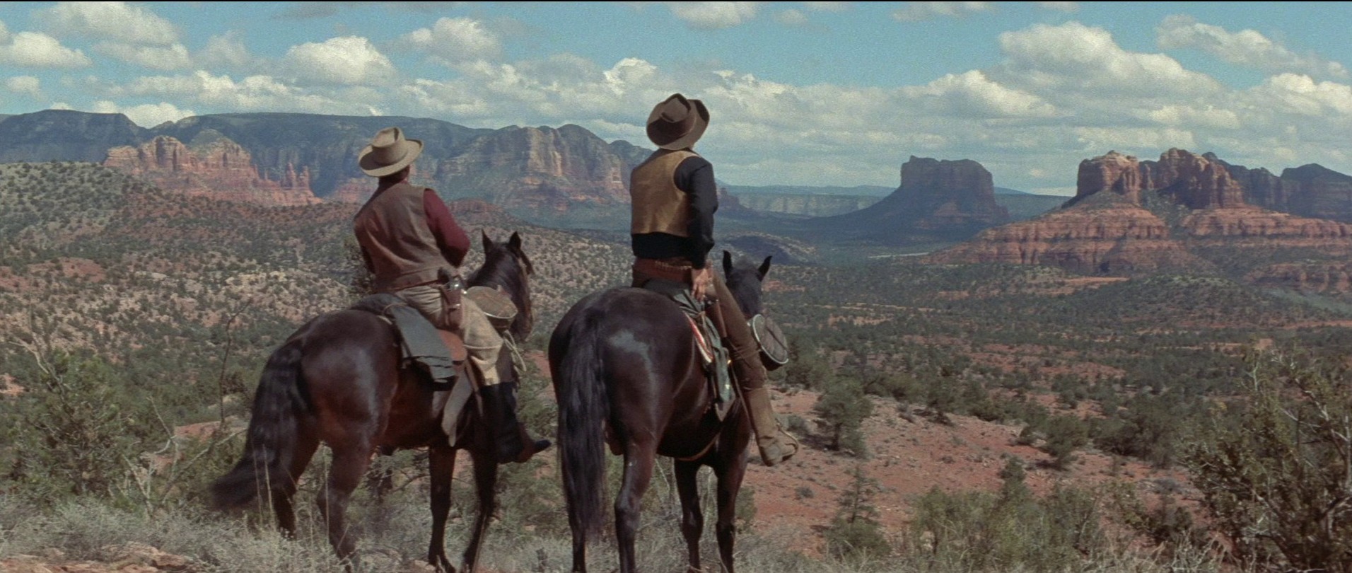 The Last Wagon (1956) —  shot,  lighting
