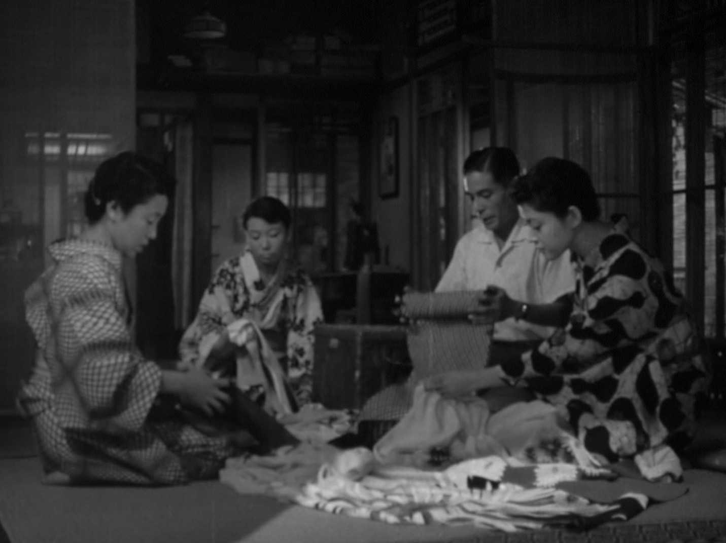 Nagareru (1956) —  shot,  lighting