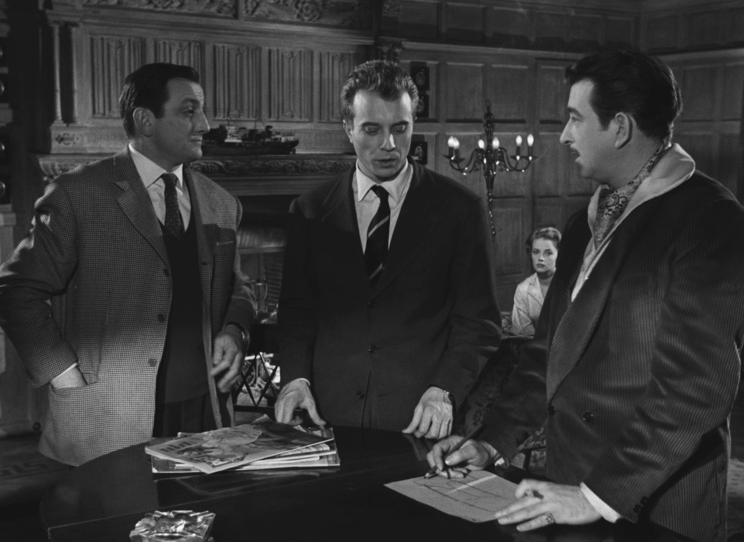 L'étrange Monsieur Steve (1957) —  shot,  lighting