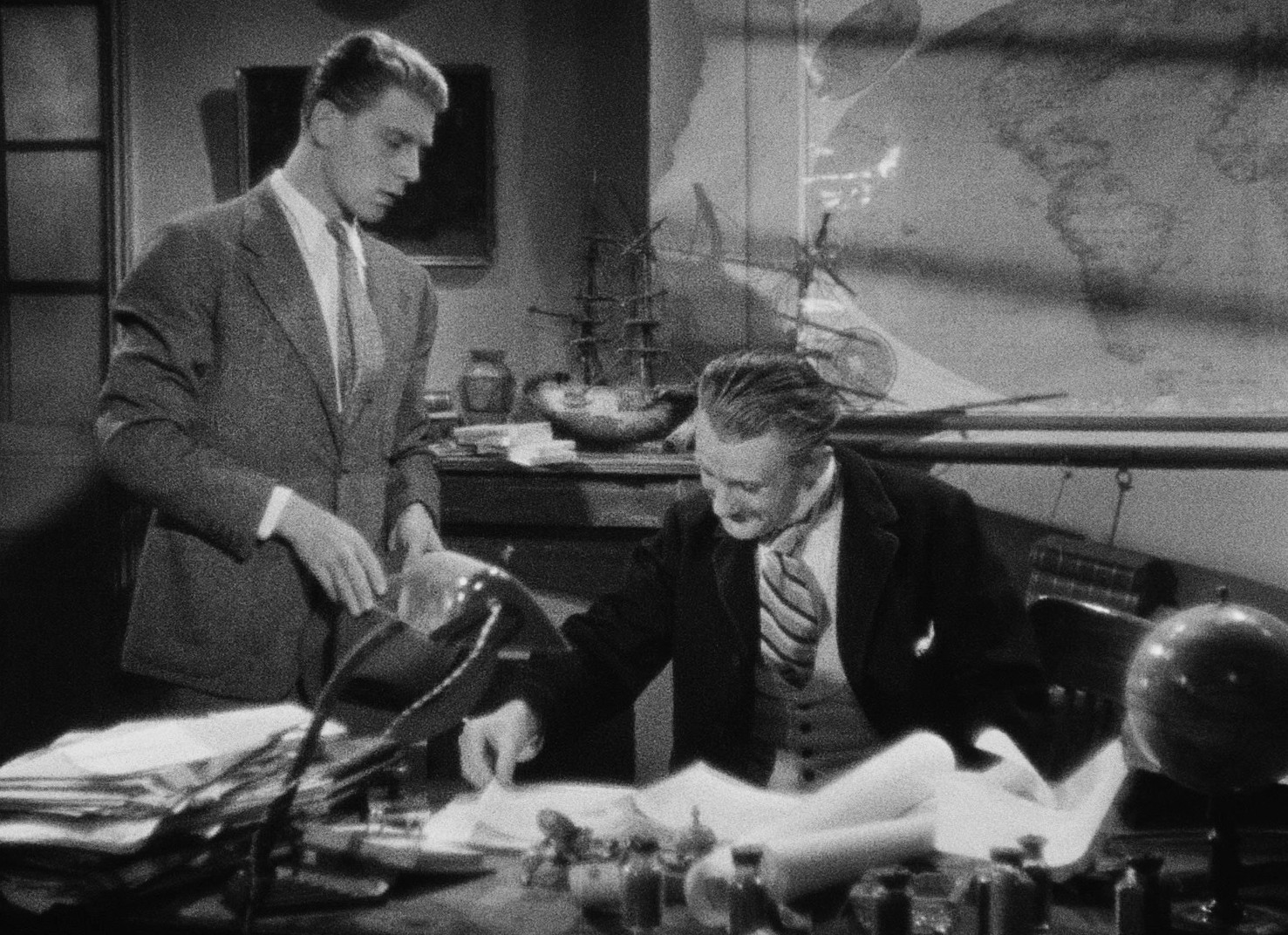 La femme du bout du monde (1938) —  shot,  lighting