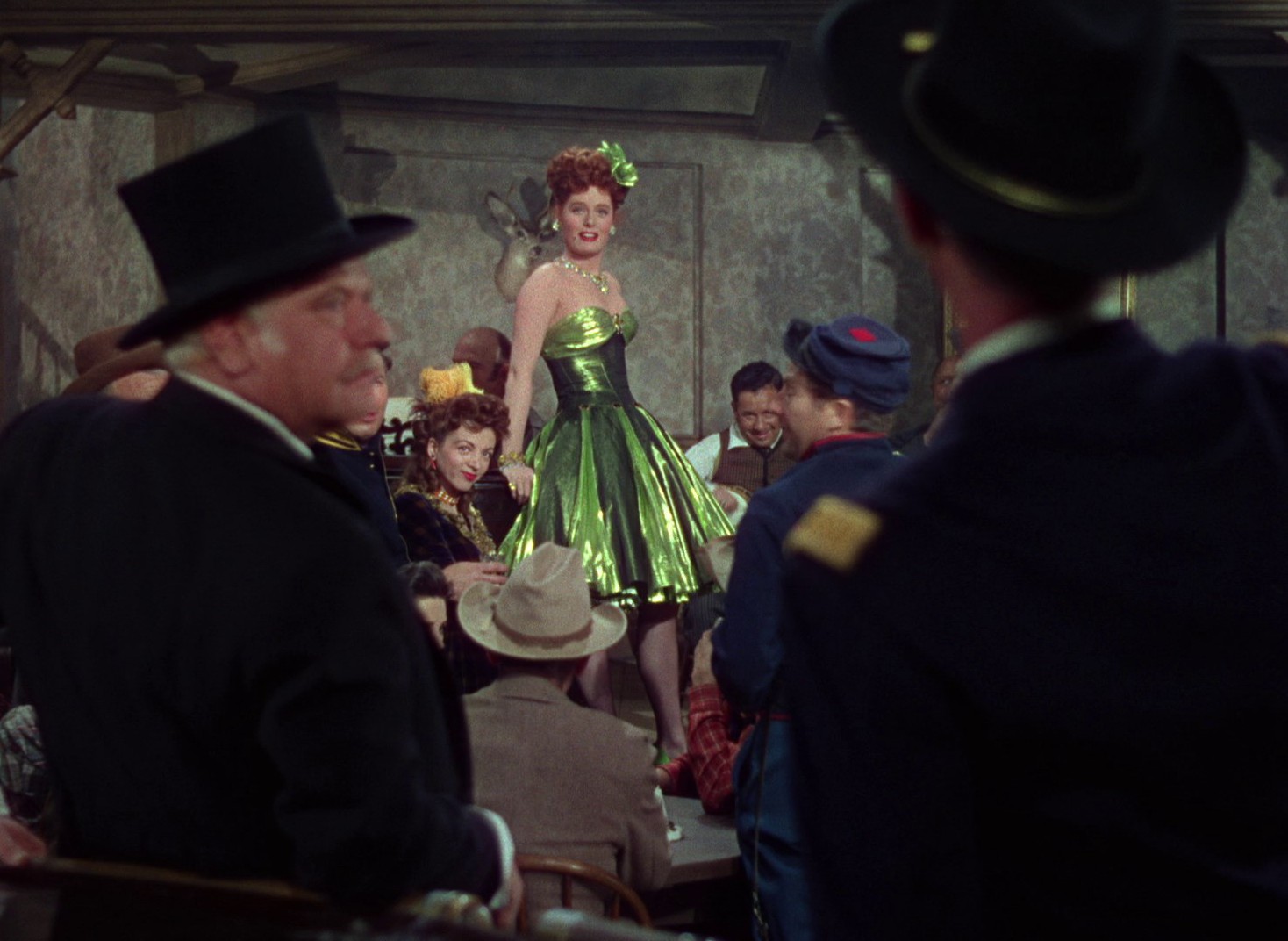 South of St. Louis (1949) —  shot,  lighting