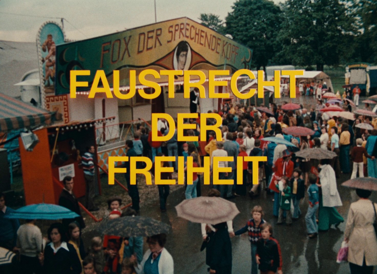 Fox and His Friends (1975) —  shot,  lighting