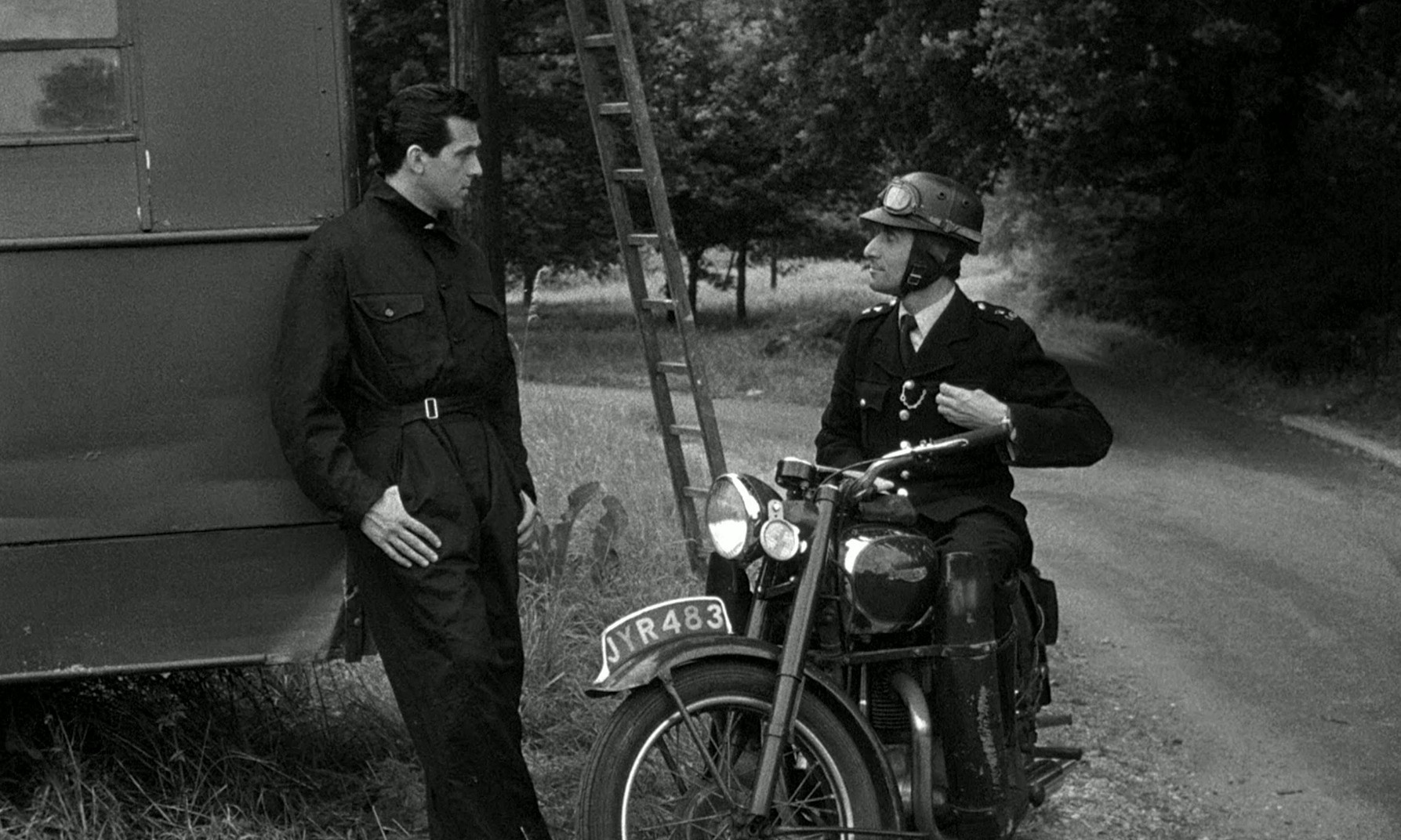 Spin a Dark Web (1956) —  shot,  lighting