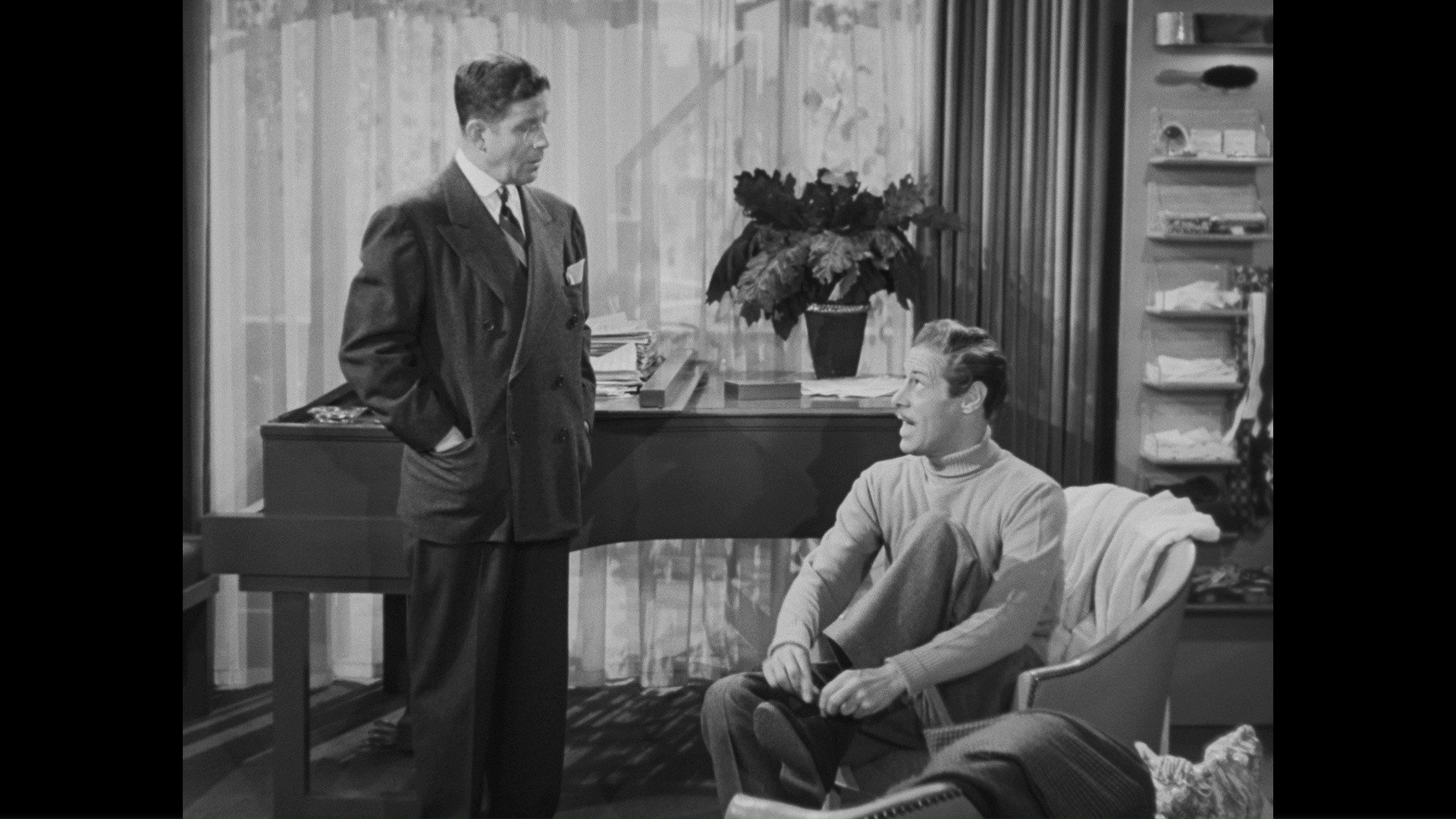 Unfaithfully Yours (1948) —  shot,  lighting
