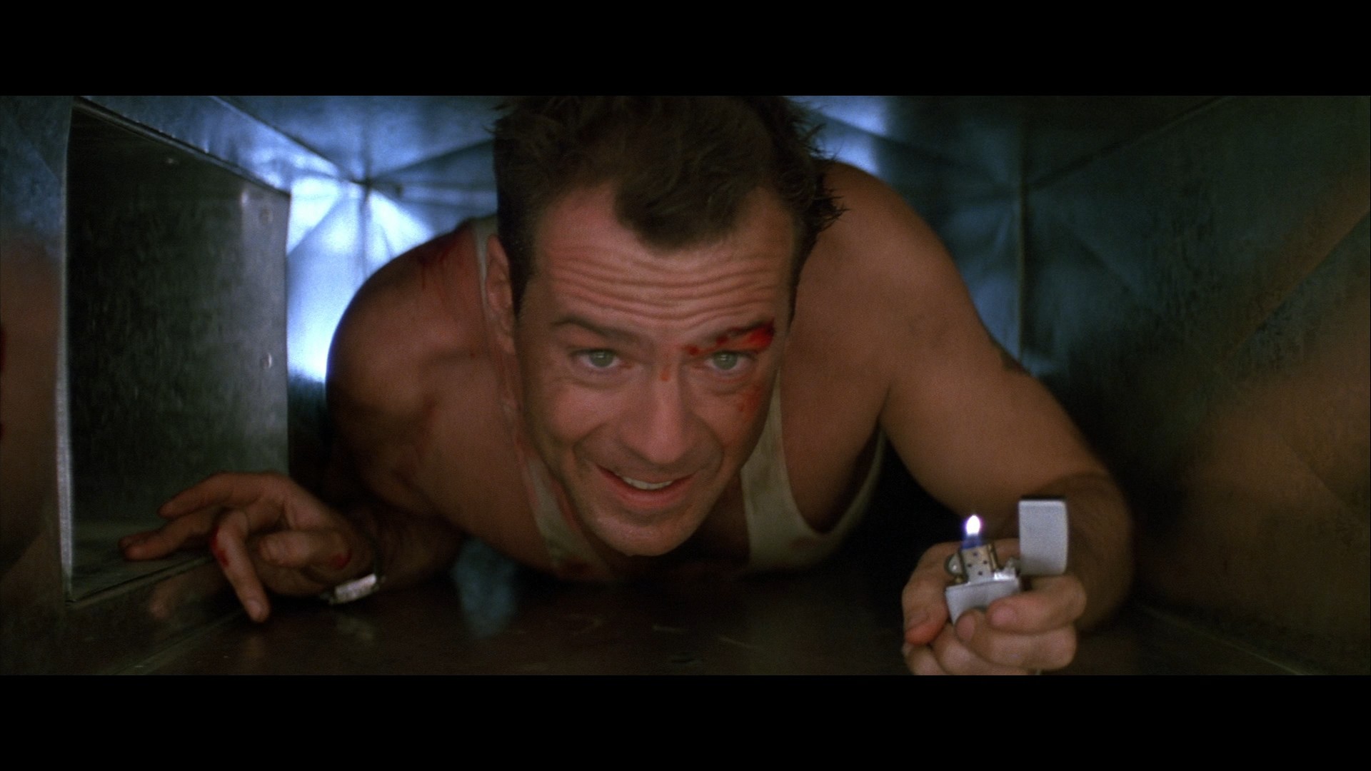 Die Hard (1988) —  shot,  lighting