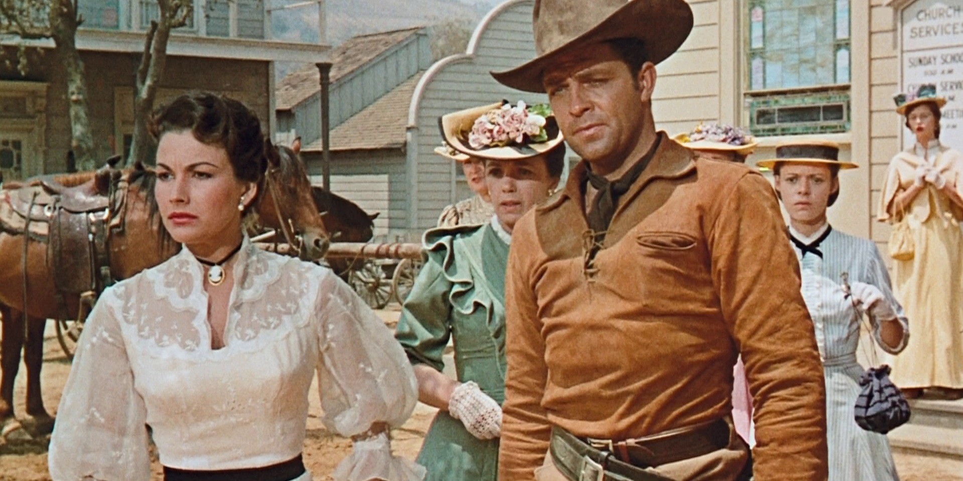 A Day of Fury (1956) —  shot,  lighting