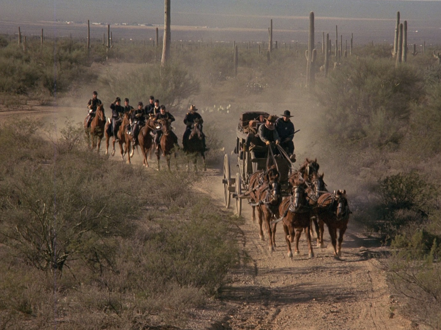 Stagecoach (1986) —  shot,  lighting