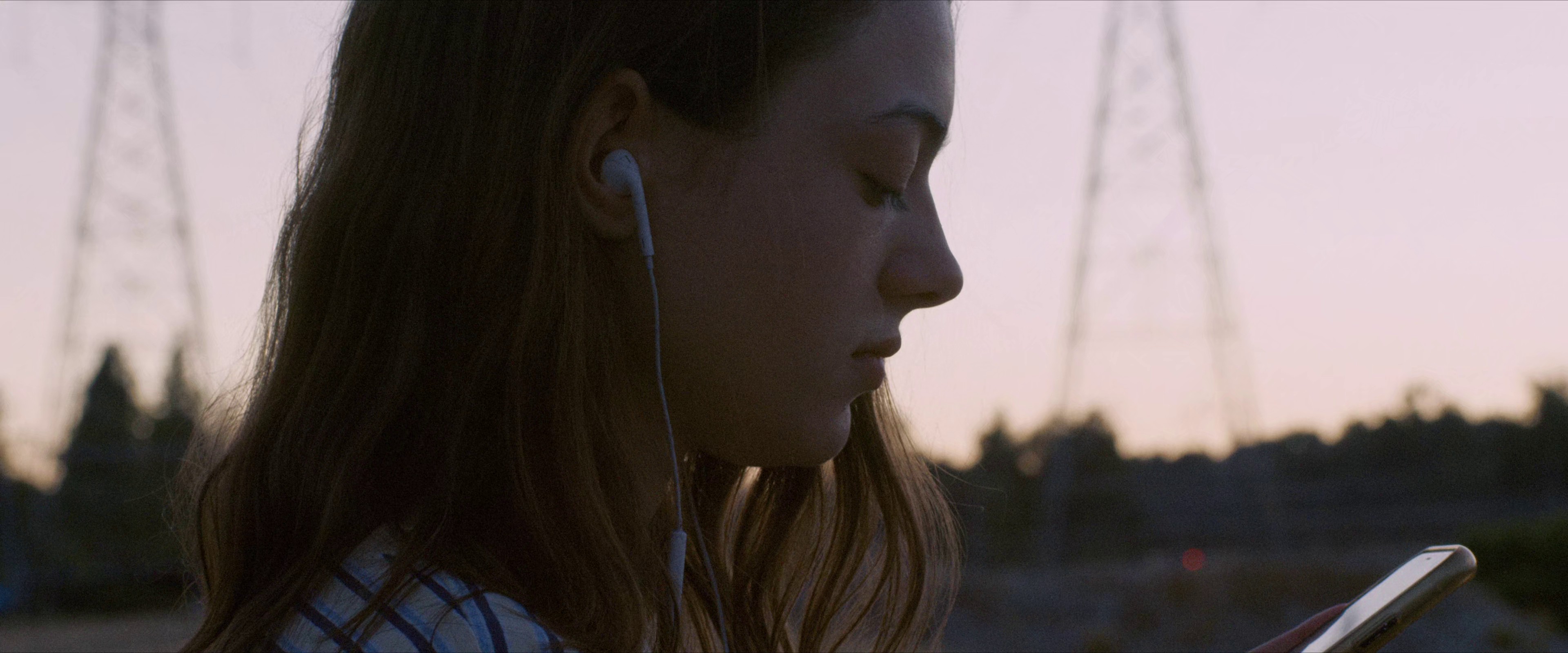Palm Trees and Power Lines (2023) —  shot,  lighting