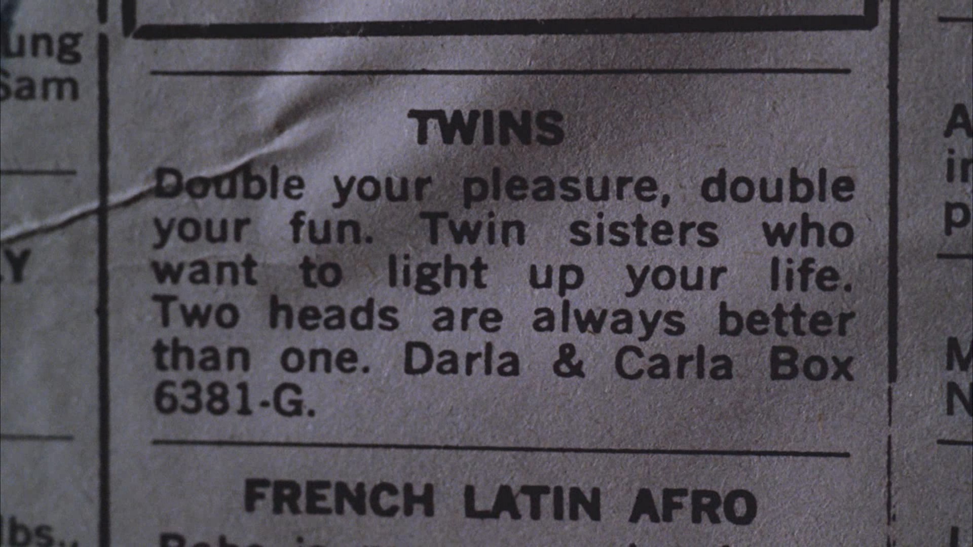 Risky Business (1983) —  shot,  lighting