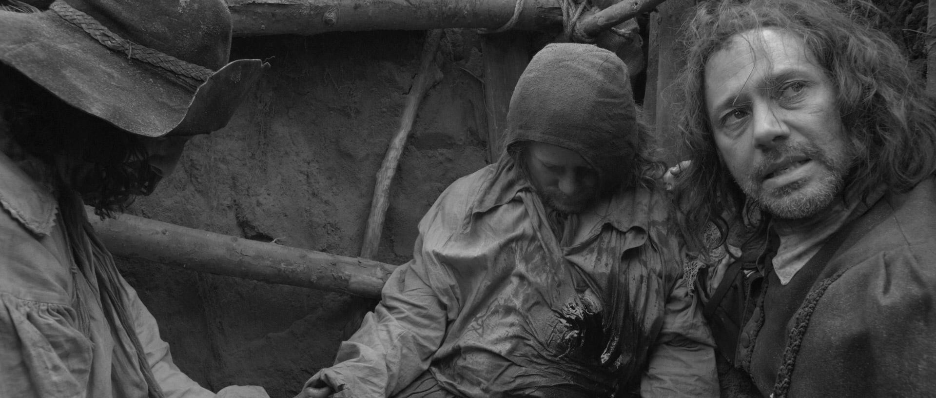 A Field in England (2013) —  shot,  lighting