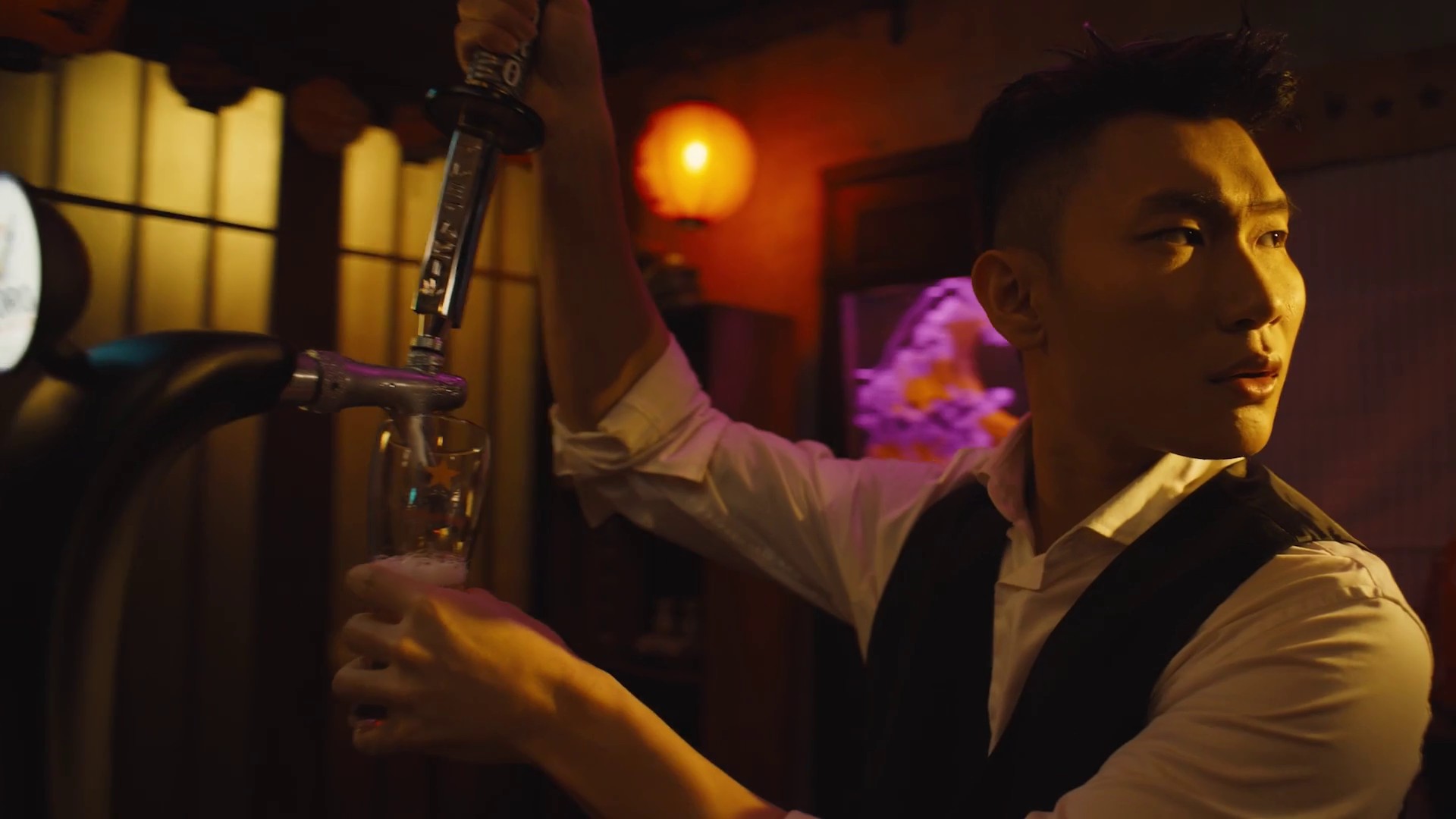 Sapporo Beer - Discover The New Rising Star (2024) —  shot,  lighting