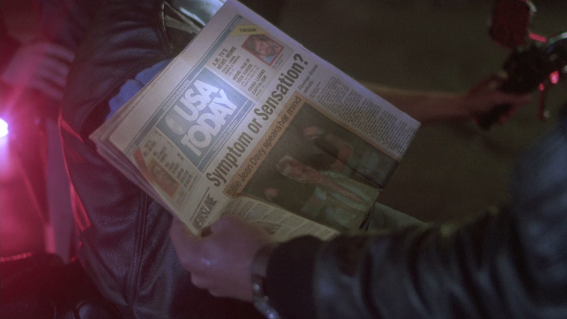 The Legend of Billie Jean (1985) —  shot,  lighting