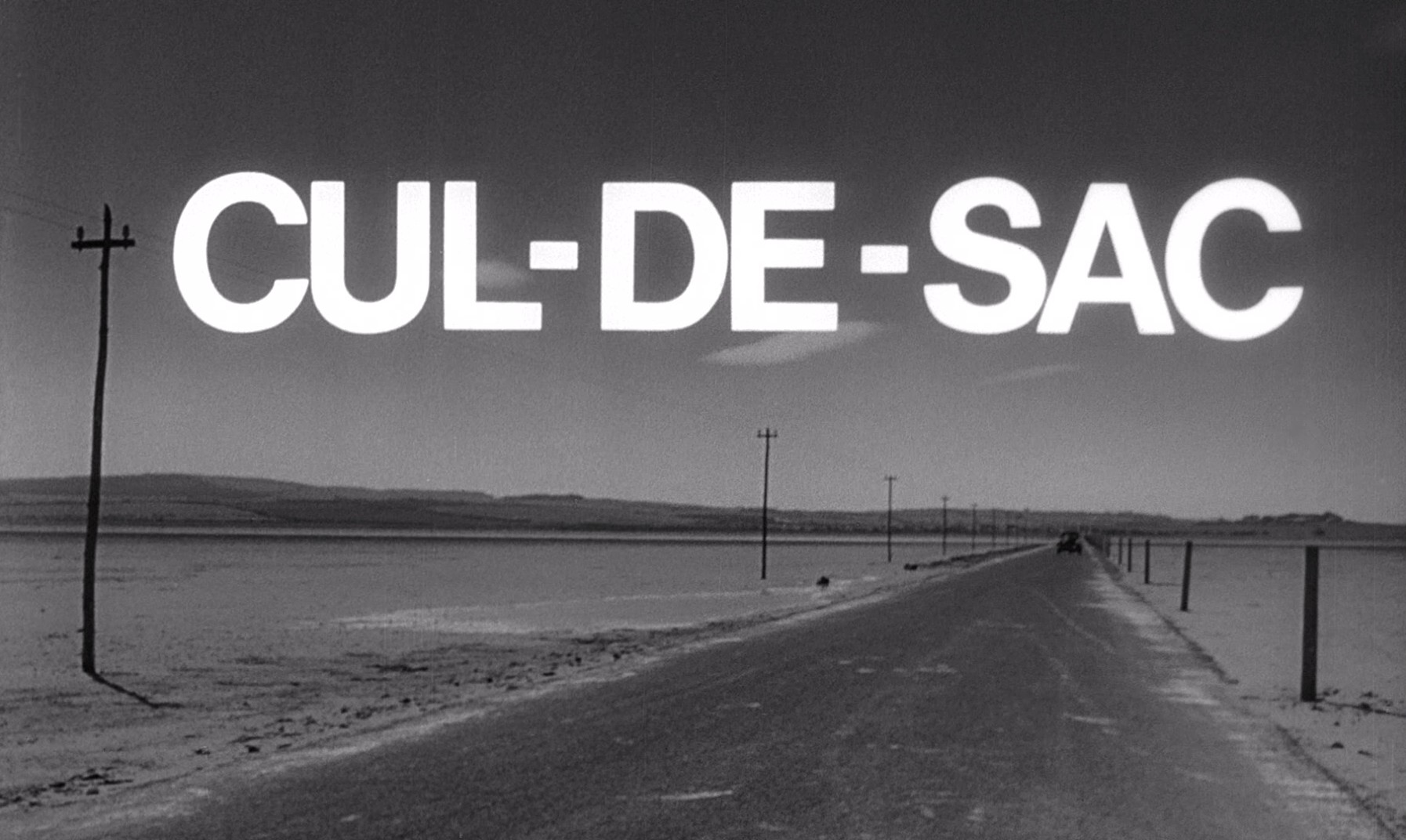 Cul-de-sac (1966) —  shot,  lighting